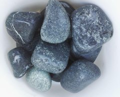 Камінь серпентиніт шліфований (5-7 см) мішок 20 кг