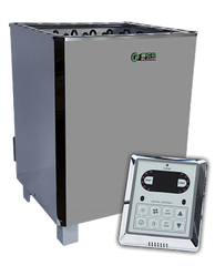 Электрокаменка для сауны и бани EcoFlame SAM D-15 15 кВт + пульт CON6