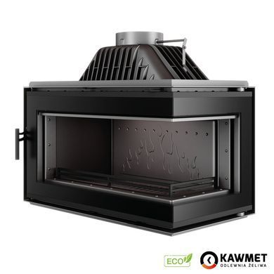 Каминная топка KAWMET W16 BL Black (13,5 kW) ECO