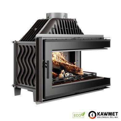 Каминная топка KAWMET W16 BL Black (13,5 kW) ECO