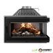 Каминная топка KAWMET W16 BL Black (13,5 kW) ECO