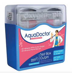 Тестер AquaDoctor Box таблетковий pH та O2 (20 тестів, Німеччина)