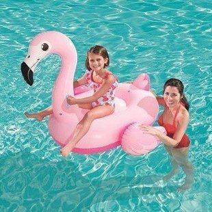 Плавательный круг Bestway 41099 Фламинго (145 х 121см)