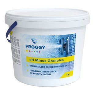 PH minus у гранулах Froggy (1 кг)