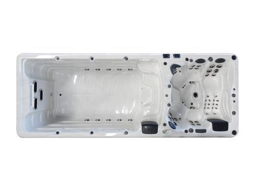 SPA басейн Superior Spas Swim Spa Helios (Англія), 590&times;225&times;150 см, Sterling Silver