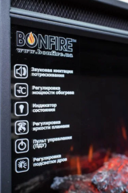 Електрокамін Bonfire SAPFIRE 57L (143см) зі звуком
