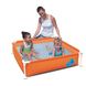Детский каркасный бассейн Bestway 56217 (122х122х30,5) Orange