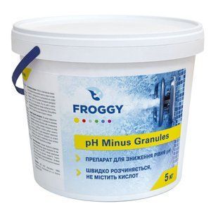 PH minus у гранулах Froggy (5 кг)
