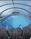 Басейн каркасний 7х3.5х1.5 м з отворами, для монтажу в ґрунт, IBIZA OVAL