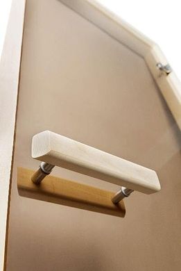 copy_Стеклянная дверь для бани и сауны INTERCOM прозрачная бронза/магнит 70/190 липа