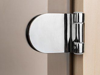 copy_Стеклянная дверь для бани и сауны INTERCOM прозрачная бронза 70/200 липа