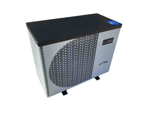 Тепловой насос AXCR10, 10 кВт, 230В, 20-40 м3, инвертер, с охлаждением