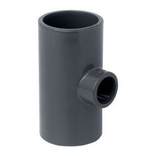 Трійник ПВХ Era UST0263х25 редукційний, d63х25 мм