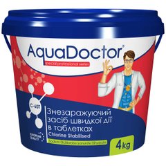 Хлор-шок у таблетках AquaDoctor C-60T (4 кг)