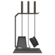 Камінний набір SAVEN Set 6 L black