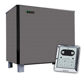 copy_Электрокаменка для сауны и бани EcoFlame SAM D-15 15 кВт + пульт CON6