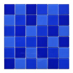 Мозаика стеклянная Aquaviva Cristall Dark Blue DCM306