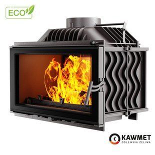 Каминная топка KAWMET W16 Black (9.4 kW) ECO