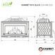 Каминная топка KAWMET W16 Black (9.4 kW) ECO